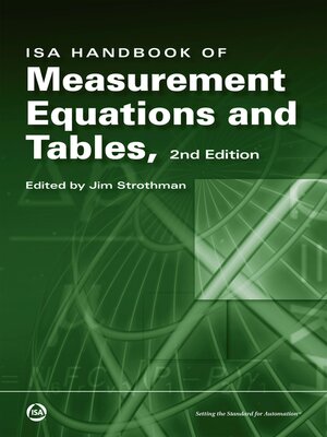 cover image of ISA Handbook of Measurement, Equations and Tables